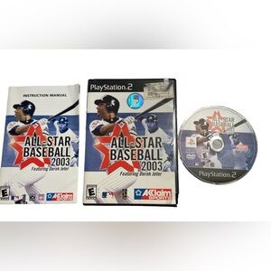 All-Star Baseball 2003 For PlayStation 2